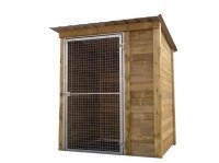 Canile in legno 2mX2m (Profondità X Larghezza)